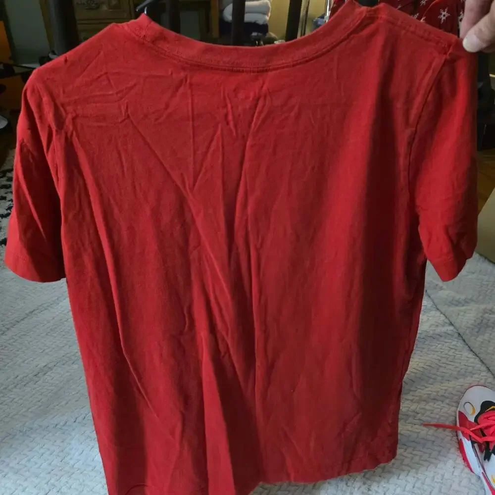 Nike Basketball Graphic T-Shirt Red XL